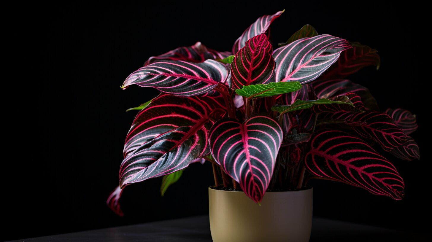 Entdeckt die exotische Schönheit der Calathea cylindrica!
